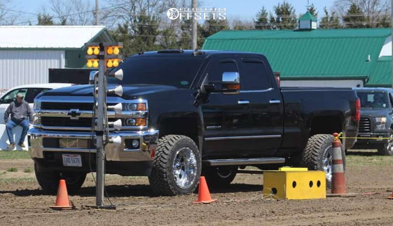 2015 Chevrolet Silverado 2500 HD with 20x12 -44 RBP Assassin and 305 ...