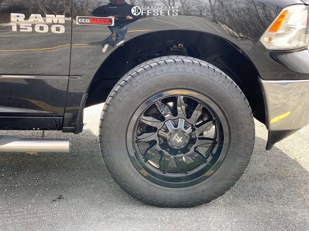 2015 Ram 1500 with 20x10 -12 RBP 74R and 295/65R20 Radar Renegade A/t 5 ...