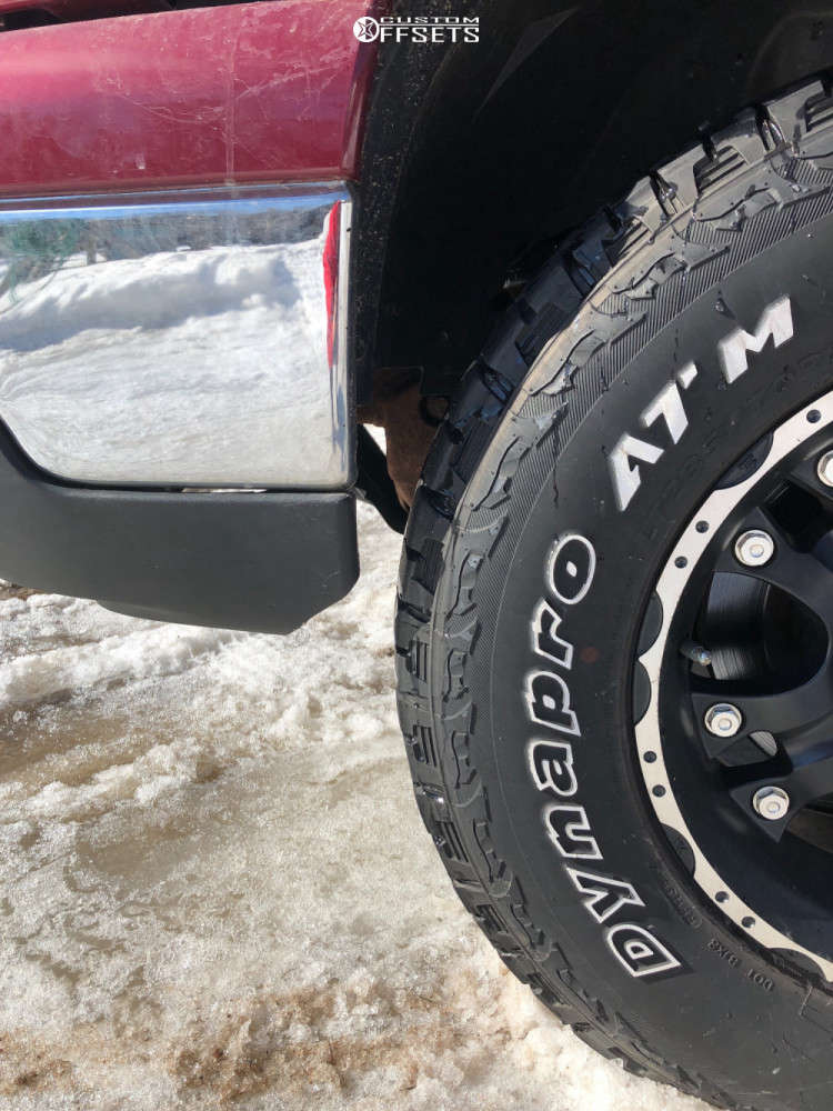 2006 Chevrolet Silverado 1500 with 18x9 -12 Ballistic Hostel and 325 ...