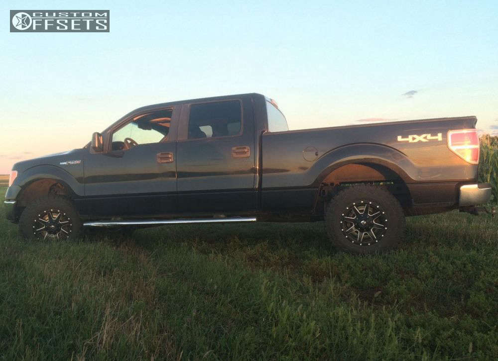 2010 Ford F-150 with 17x9 20 Fuel Maverick D538 and 275/65R17 ...