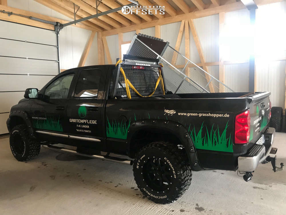 2008 Dodge Ram 1500 with 18x10 -24 Tuff T15 and 305/60R18 Cooper ...