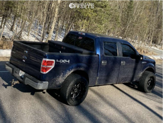 2009 Ford F-150 with 20x12 -44 Vision Rage and 305/55R20 Hankook ...