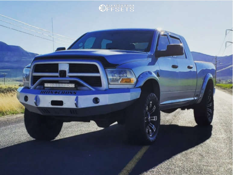 2011 Ram 3500 with 20x9 0 Metal Mulisha Series 13 and 35/12.5R20 Nitto ...