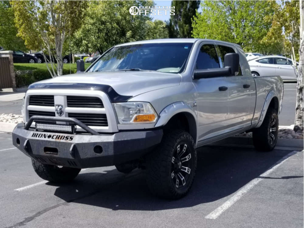 2011 Ram 3500 with 20x9 0 Metal Mulisha Series 13 and 35/12.5R20 Nitto ...