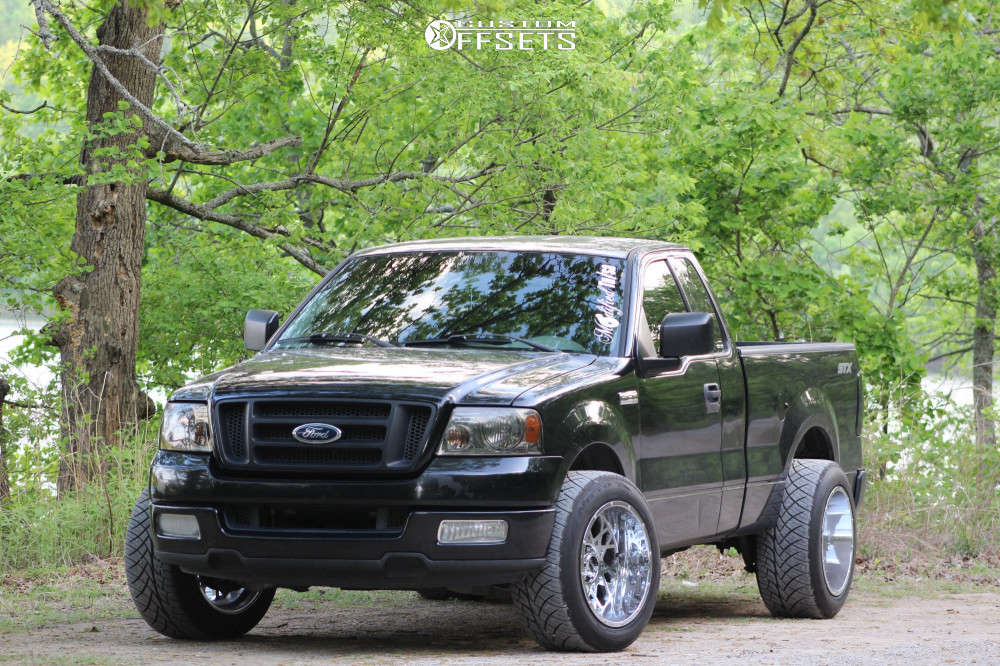 Vision Rocker 420 2004 Ford F-150 with 20x12 -51 Vision Rocker and 305/50R20 Nitto NT420V ...