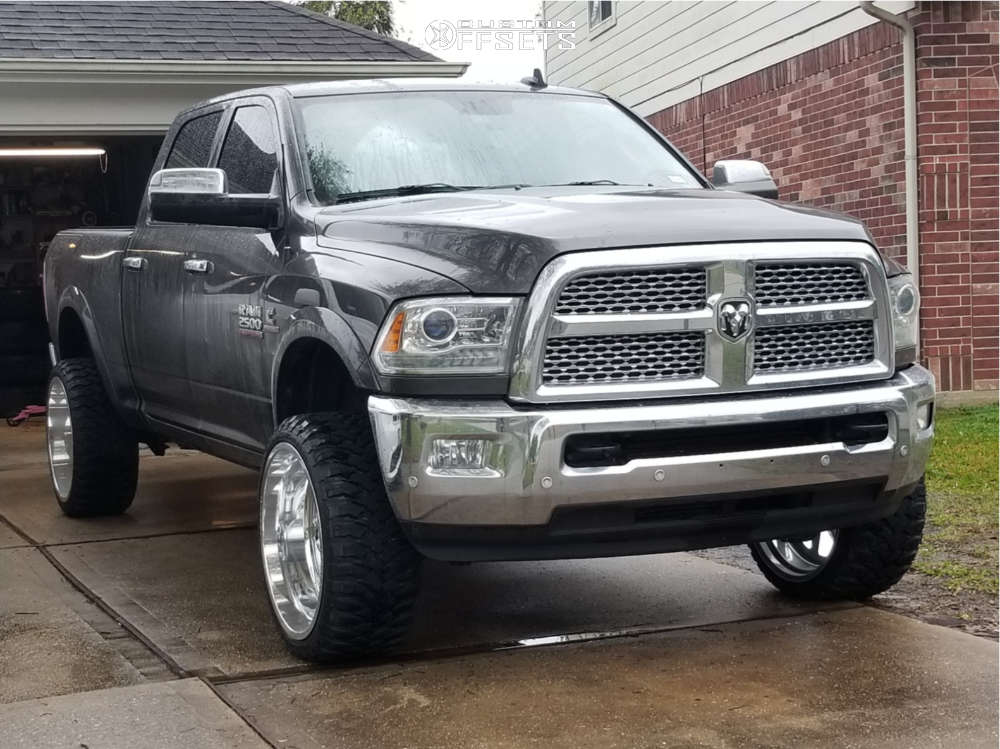 Fuel FF09 24x12 50 Polished DF0924201845 Custom Offsets