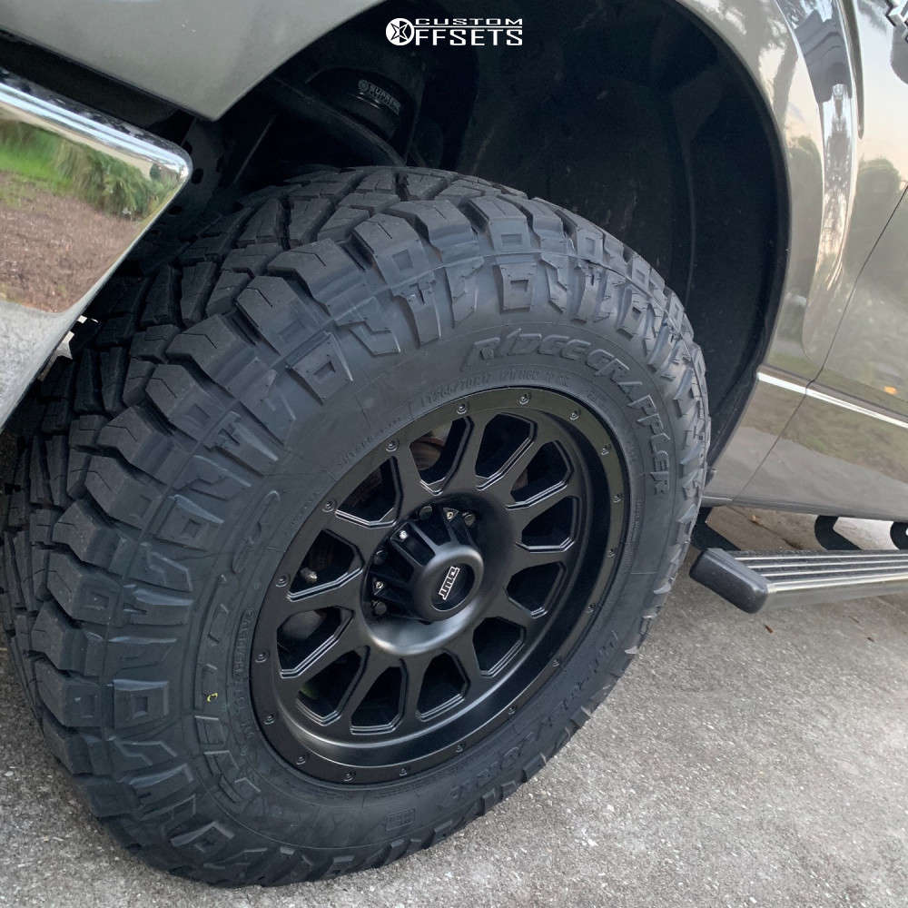 2014 Ford F150 with 17x8.5 DWT El Arco and 265/70R17 Nitto Ridge Grappler and Suspension Lift 2