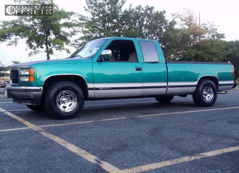 1994 GMC C1500 with 15x8 19 American Racing ATX Chamber and 265/75R15