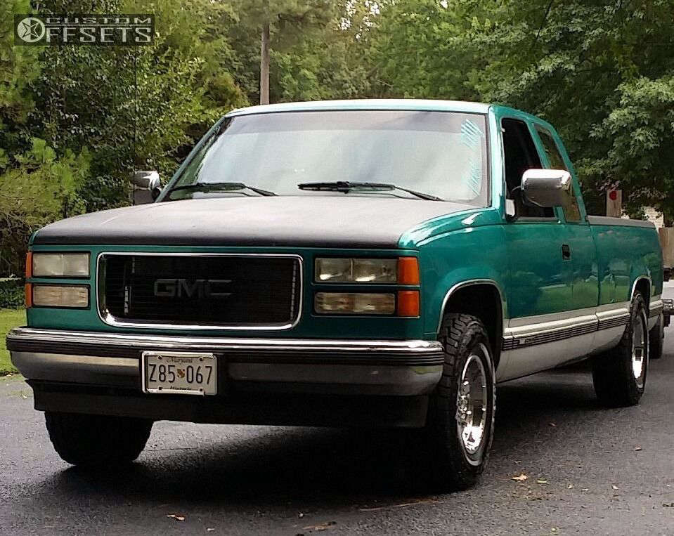 1994 GMC C1500 with 15x8 19 American Racing ATX Chamber and 265/75R15