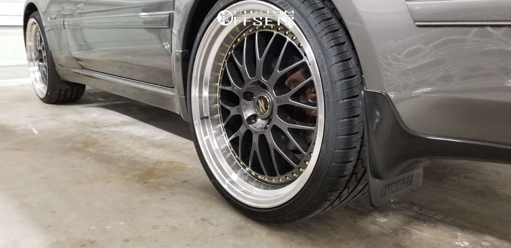 1987 Nissan 300ZX with 20x9 20 ESR Sr01 and 245/30R20 Lexani Lx