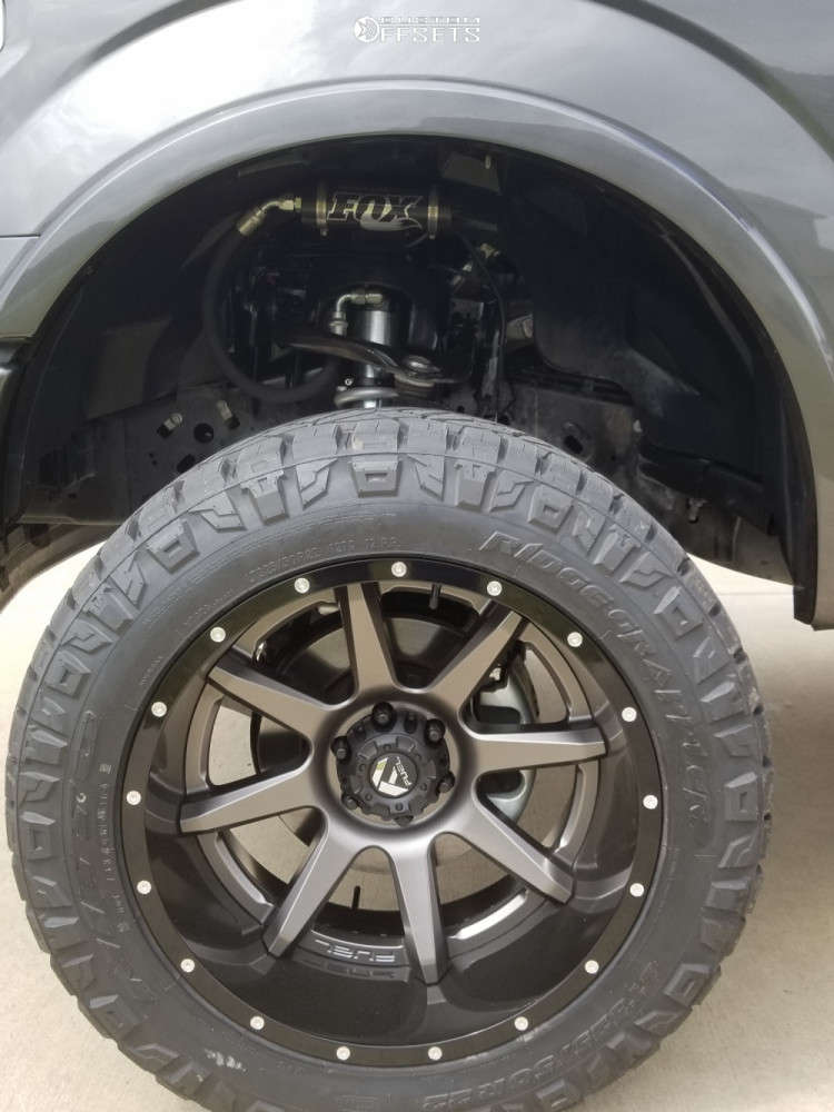2018 Ford F-150 with 22x12 -44 Fuel Rampage and 325/50R22 Nitto Ridge ...