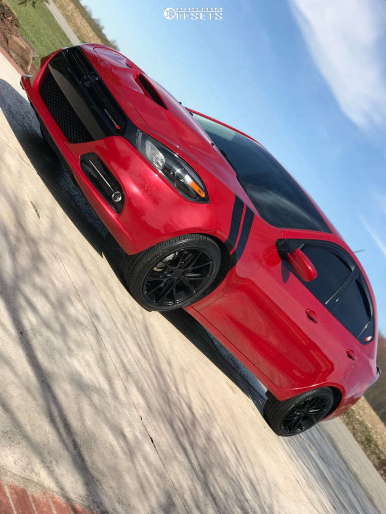 2013 Dodge Dart with 18x8 40 Niche Misano and 225/40R18