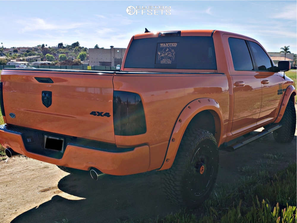 2015 Ram 1500 with 20x10 24 Anthem OffRoad Enforcer and 35/12.5R20