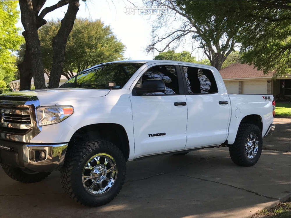 Fuel Krank 20x9 20 Chrome D51620901857 Custom Offsets