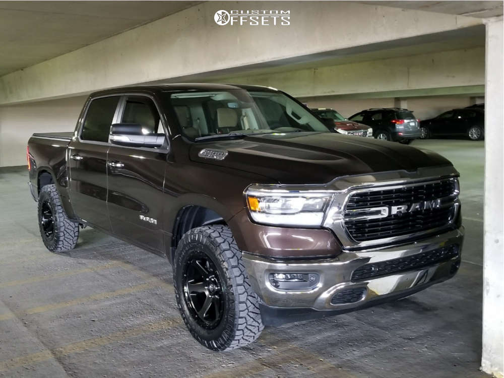 2019 Ram 1500 with 20x9 1 Fuel Ripper and 35/11.5R20 Nitto Ridge ...
