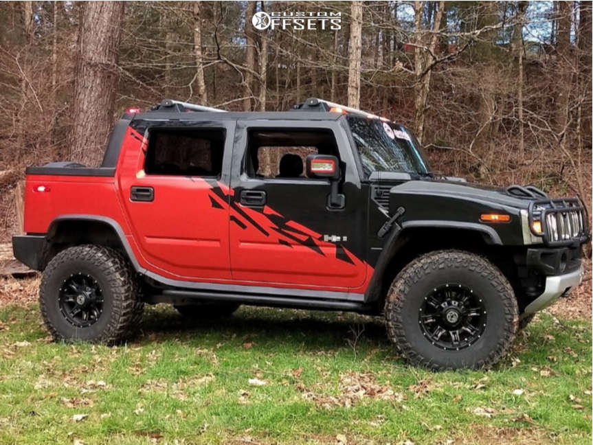 2008 Hummer H2 Slightly Aggressive Air Suspension Custom Offsets