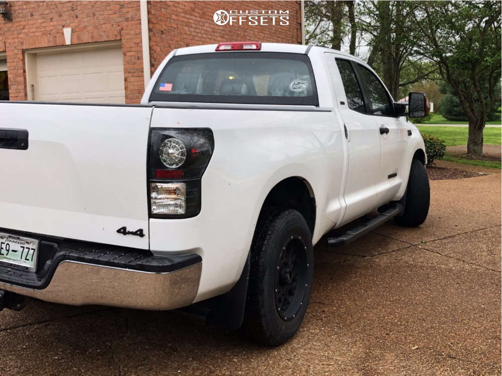 2007 Toyota Tundra with 18x9 12 Vision Rocker and 255/70R18 Firestone ...