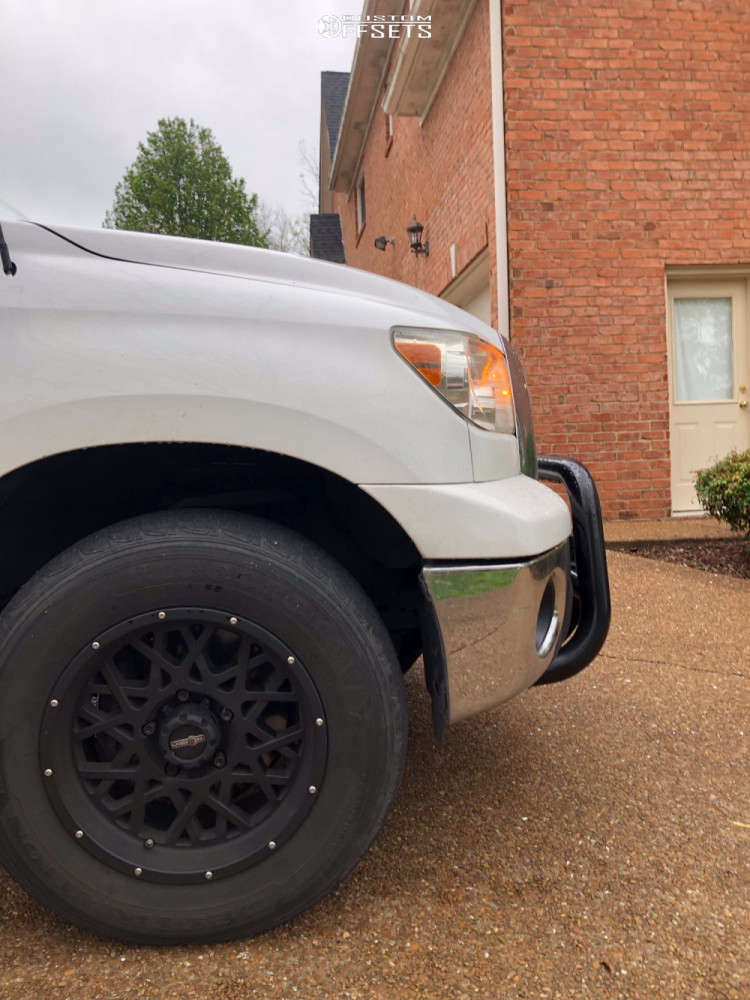 2007 Toyota Tundra with 18x9 12 Vision Rocker and 255/70R18 Firestone ...