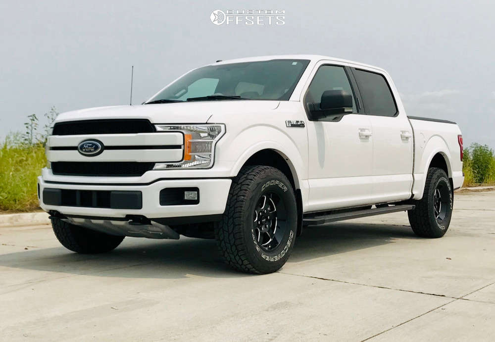 2018 Ford F-150 with 17x8.5 American Racing Patrol and 285/70R17 Cooper ...