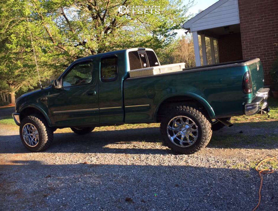 1997 Ford F-150 with 20x12 -44 Raceline Shift and 35/12.5R20 Crosswind ...
