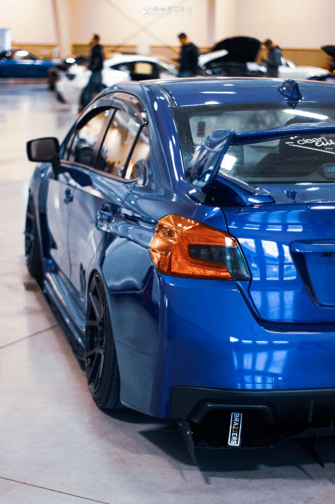 2017 Subaru WRX with 18x9.5 25 Rotiform Kps and 225/40R18 Kenda Kaiser