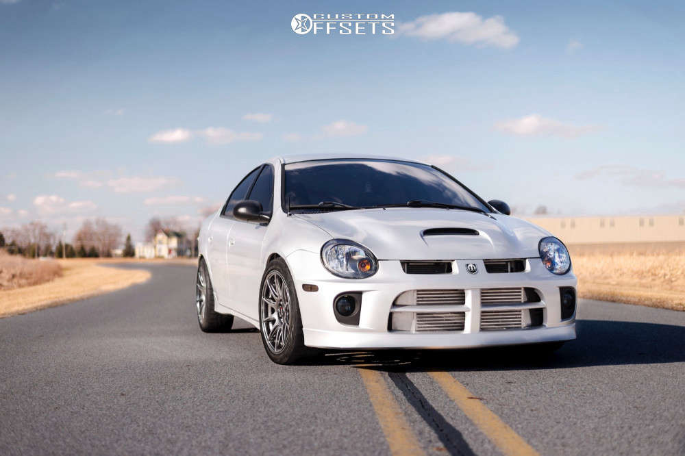 2004 Dodge Neon with 17x8.25 35 XXR 527 and 225/45R17 Falken ...