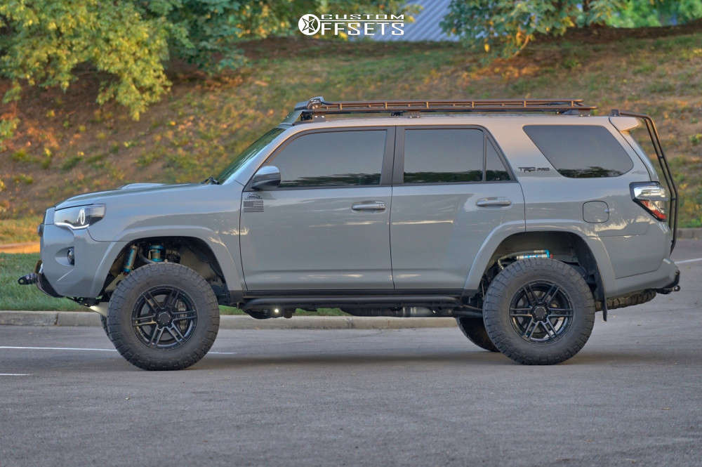 2018 Toyota 4Runner with 17x9 12 VenomRex Vr602 and 285/70R17 Nitto