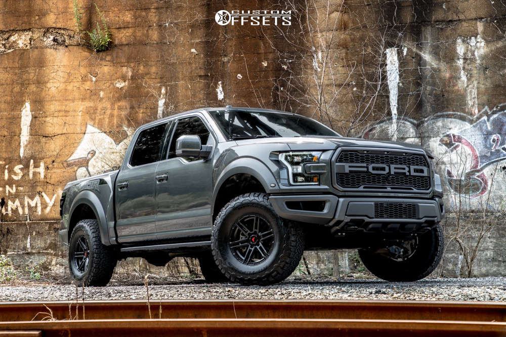 2018 Ford Raptor with 17x9 12 VenomRex Vr602 and 315/70R17 BFGoodrich ...