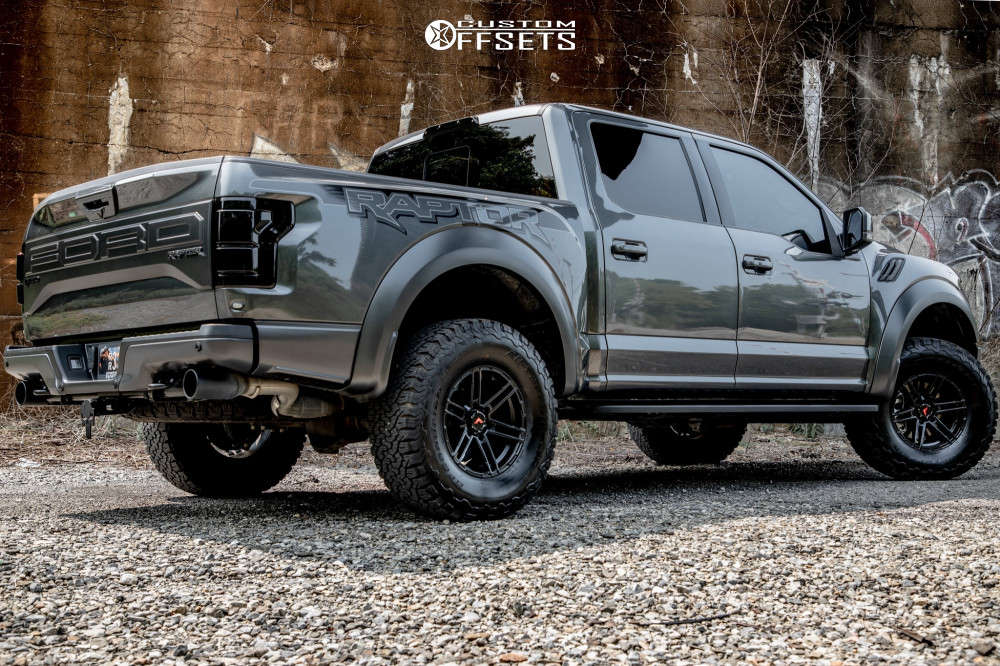 2018 Ford Raptor with 17x9 12 VenomRex Vr602 and 315/70R17 BFGoodrich ...
