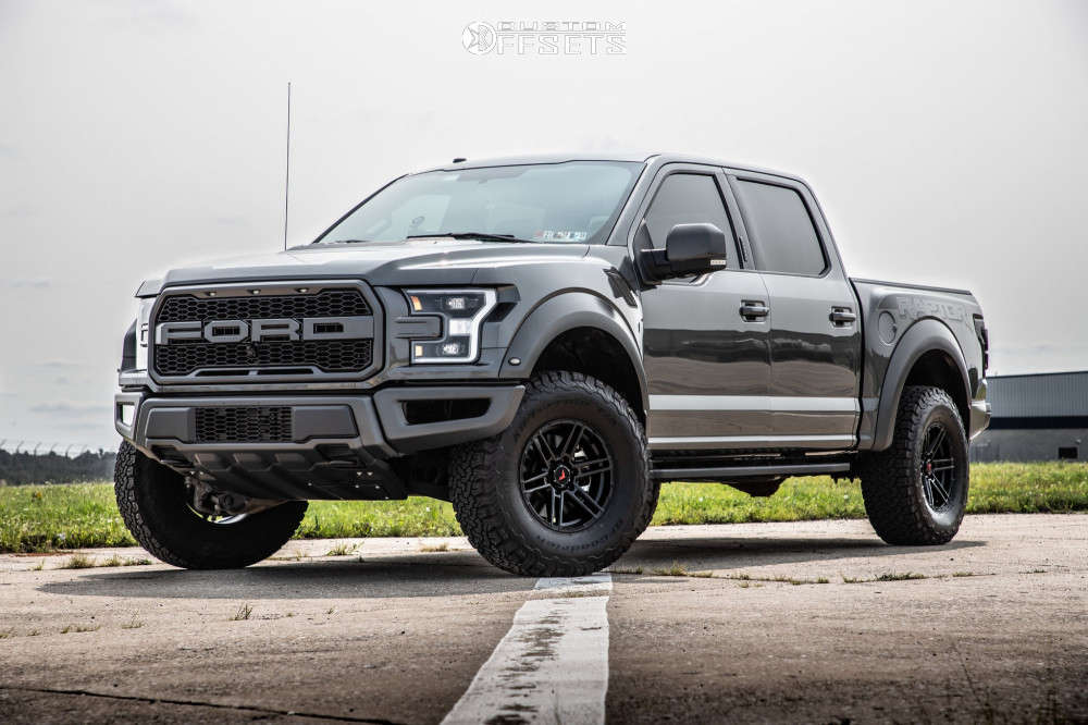 2018 Ford Raptor with 17x9 12 VenomRex Vr602 and 315/70R17 BFGoodrich ...