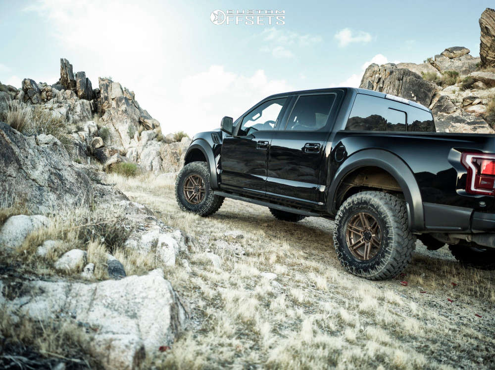 2018 Ford Raptor with 17x9 12 VenomRex Vr602 and 37/12.5R17 BFGoodrich ...