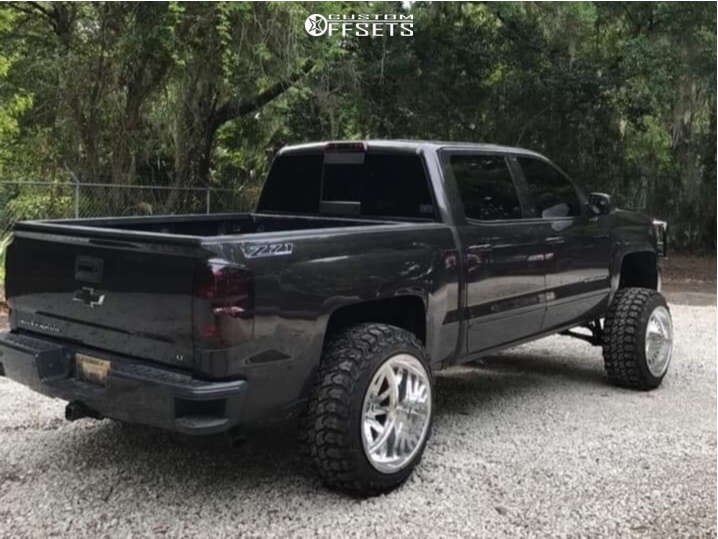 2016 Chevrolet Silverado 1500 Wheel Offset Super Aggressive 3