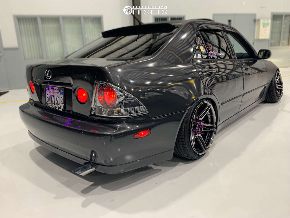 2003 Lexus IS300 with 17x9 22 Cosmis