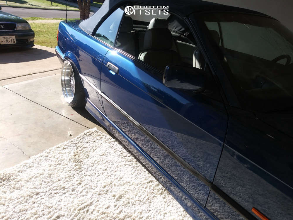 1998 BMW 328i with 17x8.5 15 JNC Jnc004 and 215/40R17 Michelin Pilot