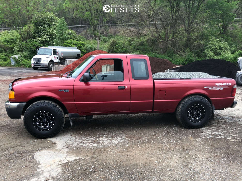 2004 Ford Ranger with 15x10 -43 Fuel Lethal and 31/10.5R15 BFGoodrich ...
