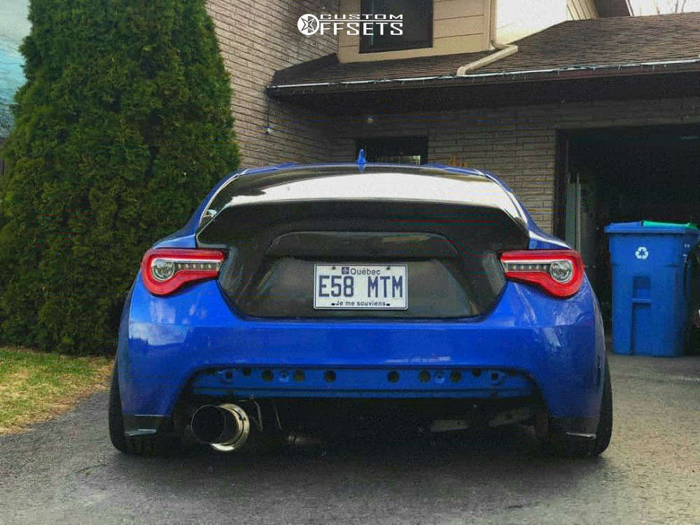 2016 Subaru BRZ with 18x8.75 35 XXR 527 and 225/40R18 Aptany Ra301