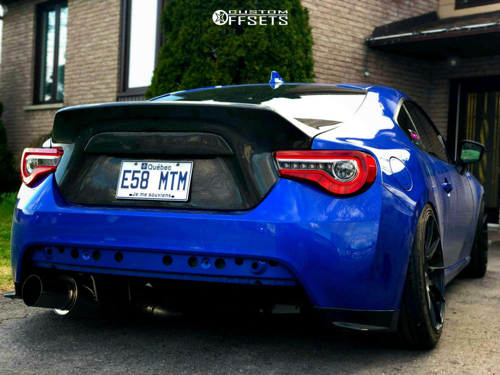 2016 Subaru BRZ with 18x8.75 35 XXR 527 and 225/40R18 Aptany Ra301