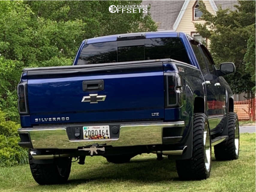 Tis 544c 22x12 44 Chrome 544c Custom Offsets
