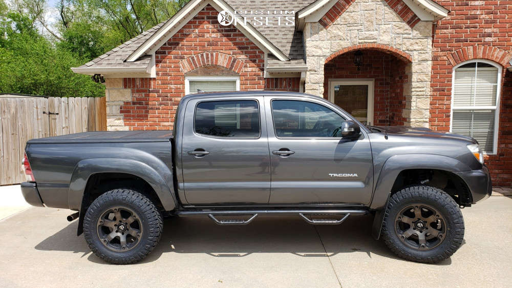 2014 Toyota Tacoma with 18x9 1 Fuel Beast and 285/65R18 Nitto Ridge ...