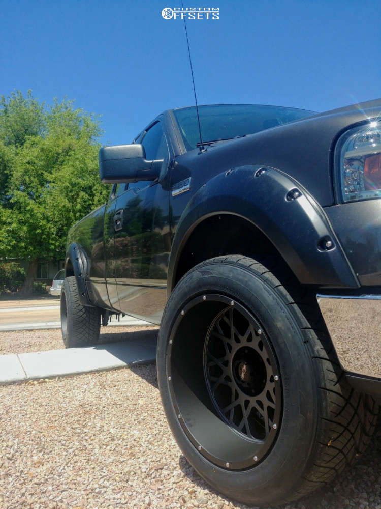 2005 Ford F-150 with 20x12 -51 Vision Rocker and 305/50R20 Nitto NT420V ...