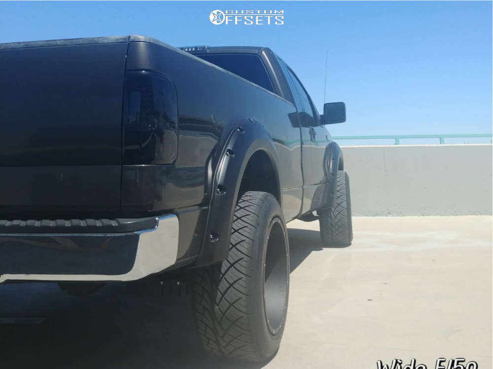 Vision Rocker 420 2005 Ford F-150 with 20x12 -51 Vision Rocker and 305/50R20 Nitto NT420V ...