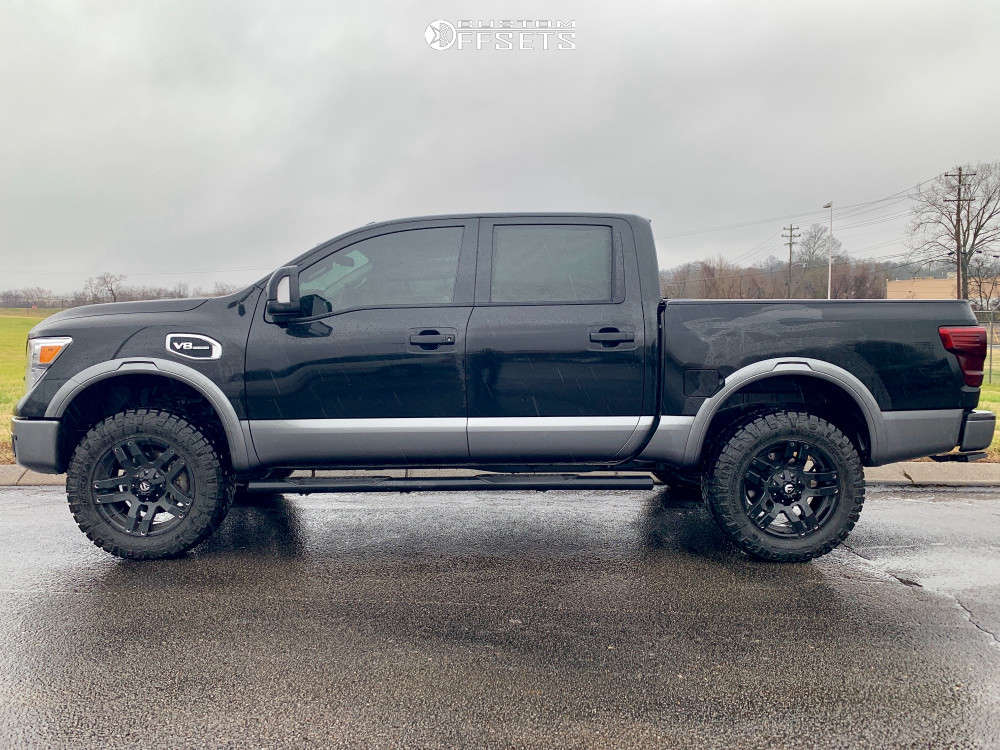 2017 Nissan Titan with 20x9 20 Fuel Pump and 35/11.5R20 Nitto Ridge