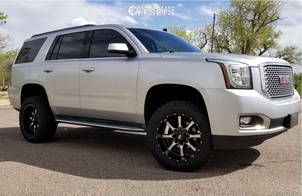 2015 GMC Yukon with 20x10 24 Moto Metal Mo970 and 285/55R20 BFGoodrich