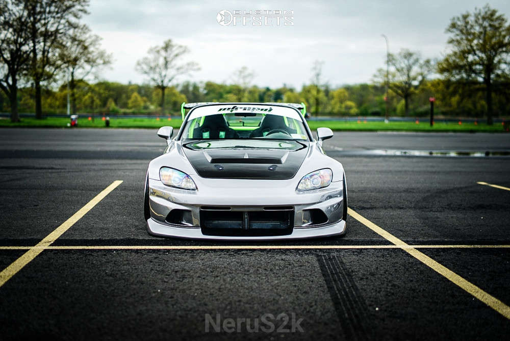 2005 Honda S2000 Wheel Offset Poke Air Suspension 693678 Custom Offsets