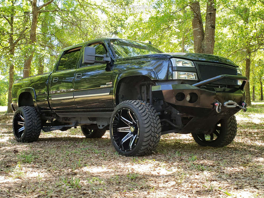 2006 Chevrolet Silverado 2500 HD with 24x14 -76 Hardrock