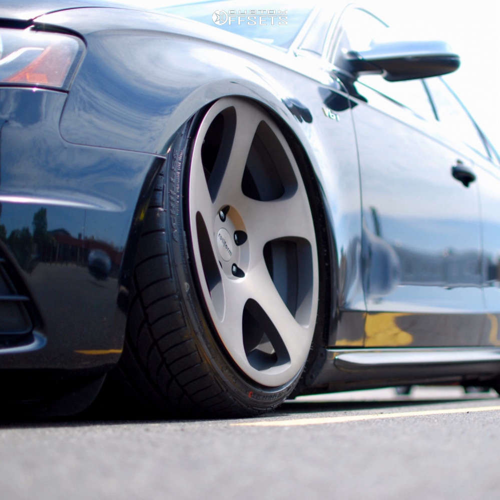 2010 Audi S4 Wheel Offset Tucked Air Suspension 700299 Custom Offsets