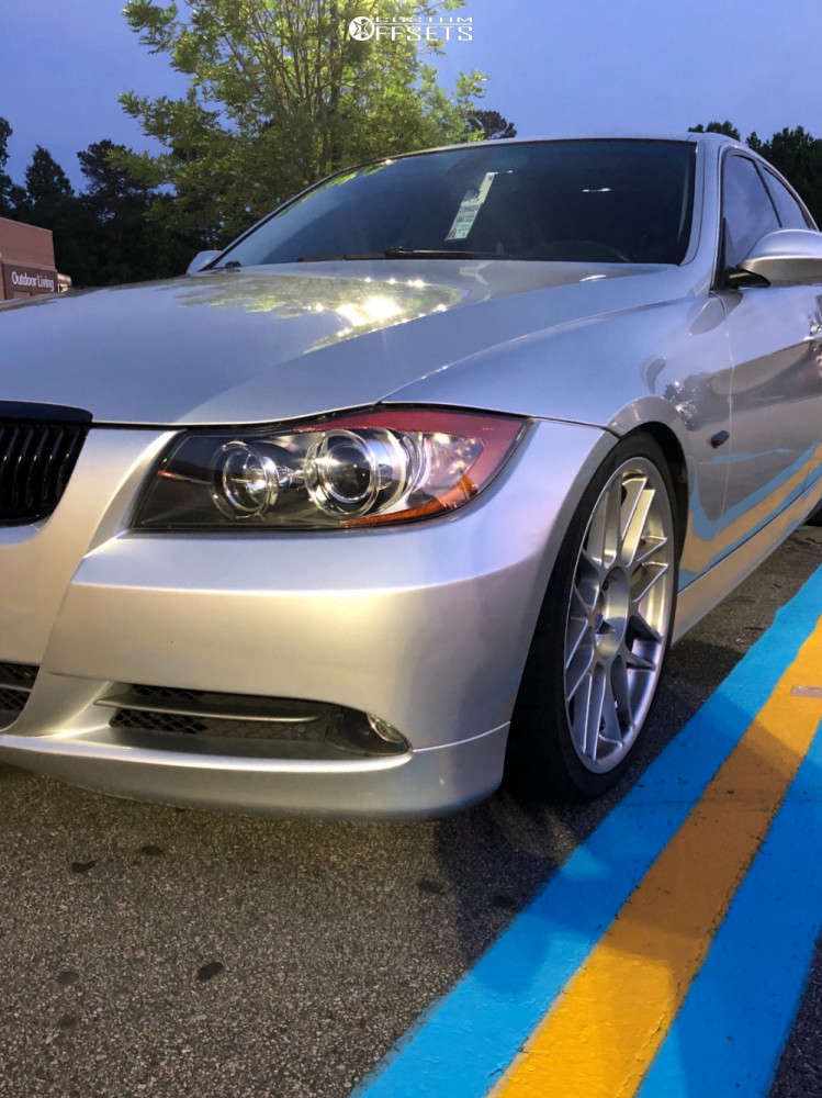 2006 BMW 330i with 19x8.5 35 Apex Arc-8 and 235/35R19 Sumitomo Htr Ziii ...