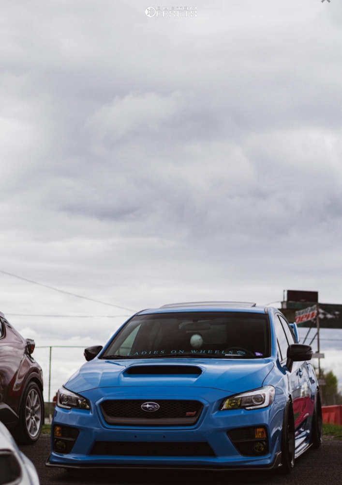 16 Subaru Wrx Sti Wheel Offset Flush Coilovers Custom Offsets