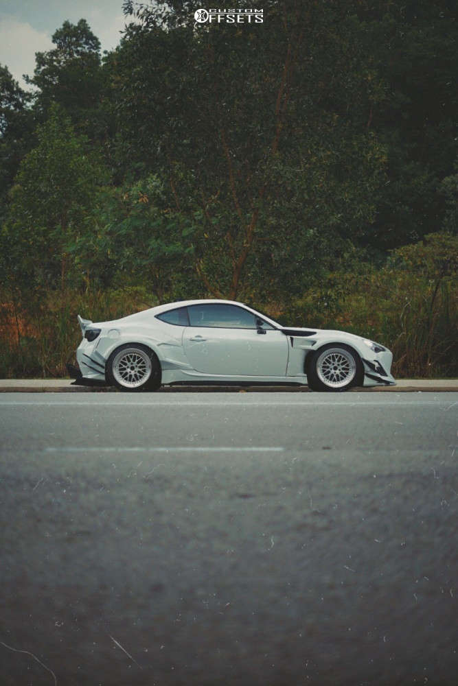 2013 Toyota 86 Tucked Coilovers | Custom Offsets