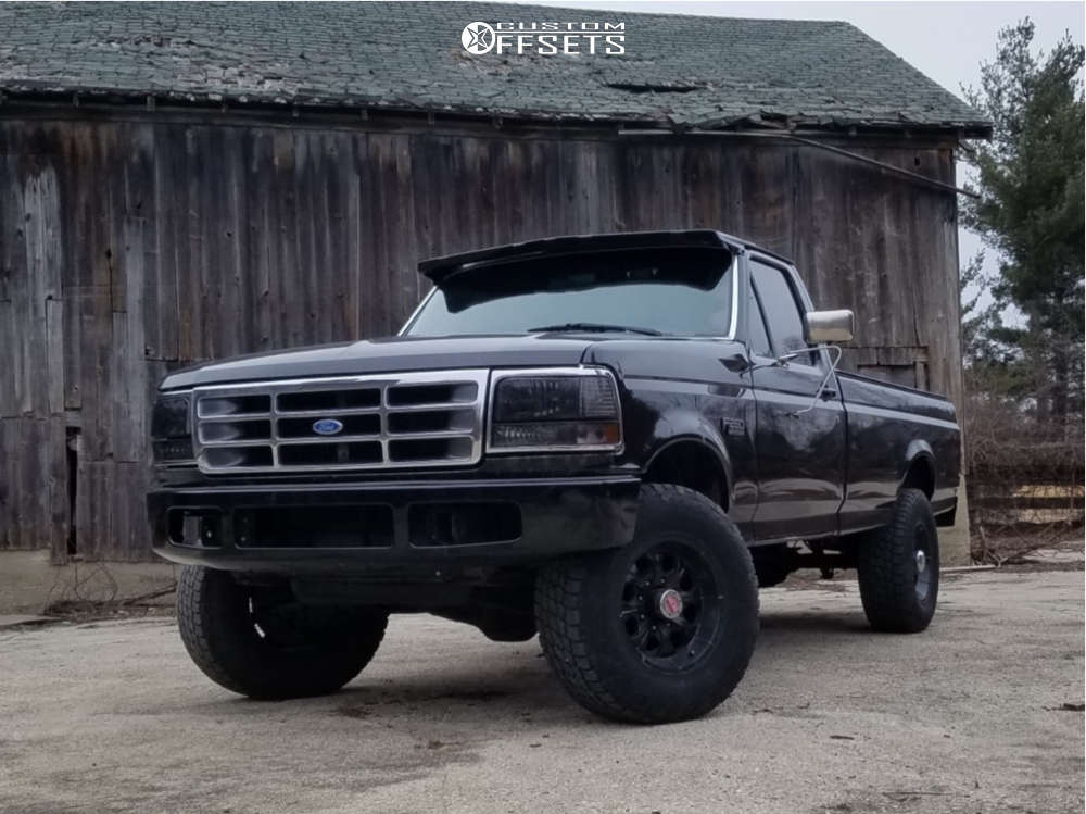 1994 Ford F-250 with 17x9 -12 Helo He791 and 285/75R17 Nitto Terra ...
